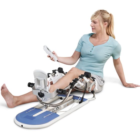 Artromotor per a la mobilització passiva i controlada del genoll. Artromotor per a la mobilització passiva i controlada del genoll.